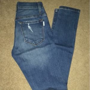 Nature size 0 skinny leg